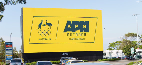 APN Outdoor signs on as first official outdoor media partner of Australian Olympic Committee