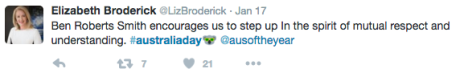 australia day emoji elizabeth broderick