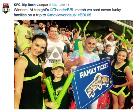 big bash league family friendly