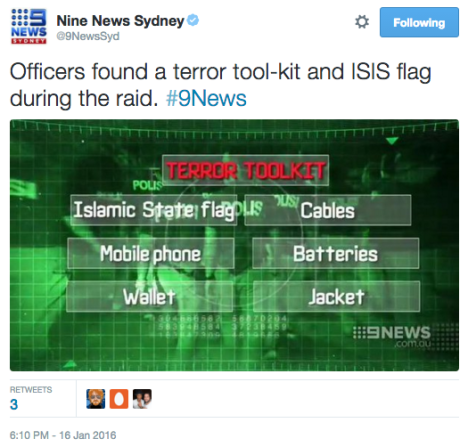 nine news terror