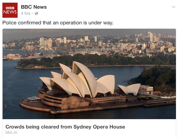 After Opera House evacuation, is it time for media to stop reporting every terrorism scare?