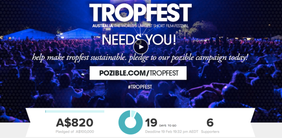 Tropfest founders start $100,000 crowd-funding campaign to find ‘sustainable business model’