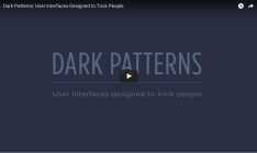 Dark Patterns website