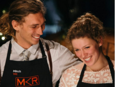MKR contestants Mitch and Laura went before the judges last night.