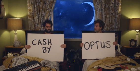 The Duplass Brothers struggle to make Cash by Optus TV ad in new content series for telco