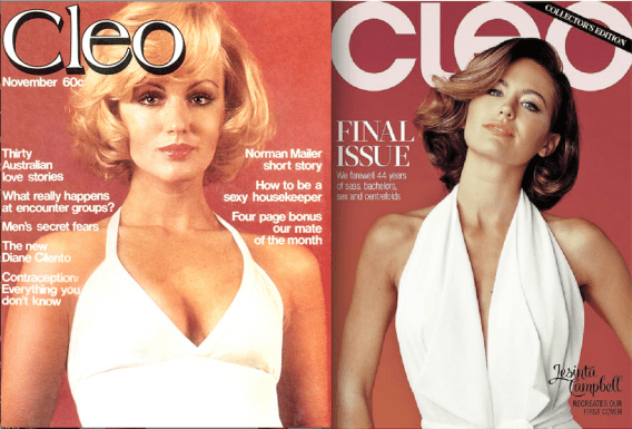 Final edition of Cleo recreates first ever cover using model Jesinta Campbell