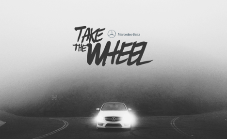 Take the Wheel put five Instagrammers in a Merc for five days, with the one amassing the most like getting to keep the car at the end of the contest