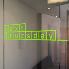 next thursday agency