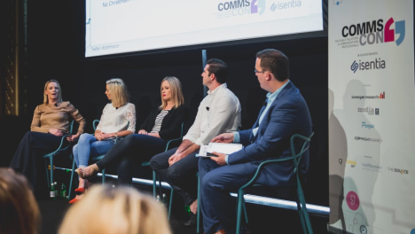 L:R Felicity Grey, Lorraine Murphy, Jen Bishop, James Goodwin, Nic Christensen