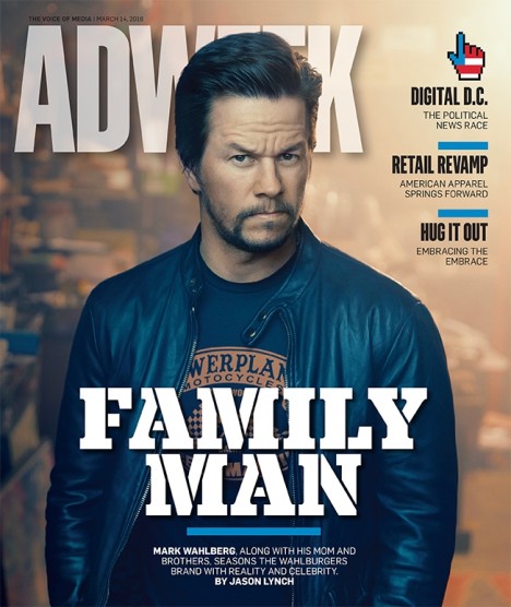 Wahlberg cover Ad Week