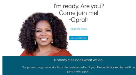 oprah weight watchers