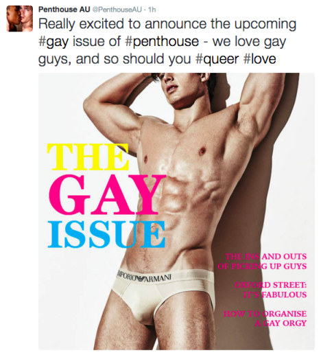 pentouse goes gay twitter hack