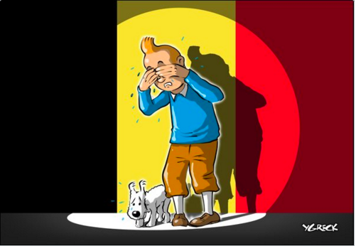 Cartoonists show solidarity after Brussels attacks