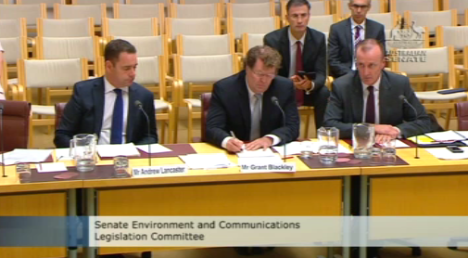 L:R Regional CEOs: Lancaster, Blackley, Audsley.