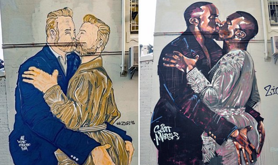 The mystery of the vanishing Kyle Sandilands self-love mural