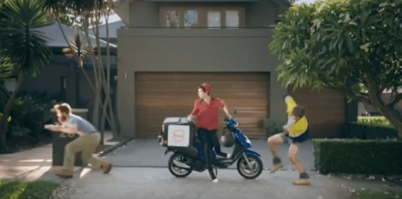 ASB unimpressed with pizza theft in McCain ad