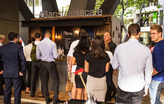 DeLonghi launches new machine with Barista-less Cafe experiential campaign