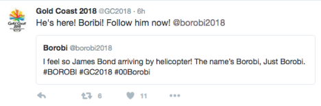 borobi misspelled