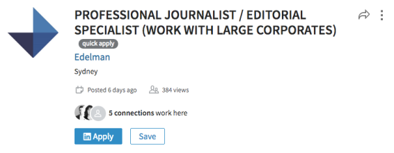 Edelman hunts for journalist to join agency as content trend creates need to ‘hire differently’