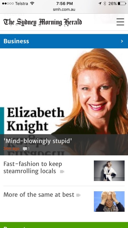 elizabeth knight smh