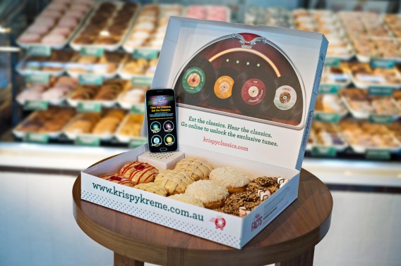 Krispy Kreme launch new American Classics range in limited edition Bluetooth jukebox