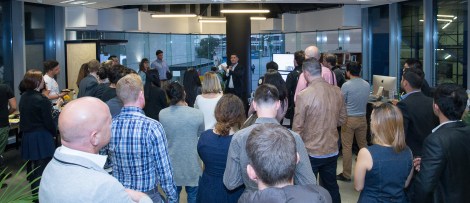 Docklands promotes its role as centre for networking entrepreneurs