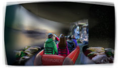 SEA LIFE Sydney Aquarium Penguin Island Expedition concept art - Tunnel boarding