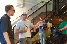 The BBC filmed Wanted Down Under at Melbourne agency Yoke