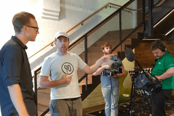 Melbourne agency Yoke interviews potential migrant for BBC series Wanted Down Under