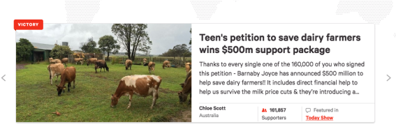 Change.org introduces embeddable petitions for news sites