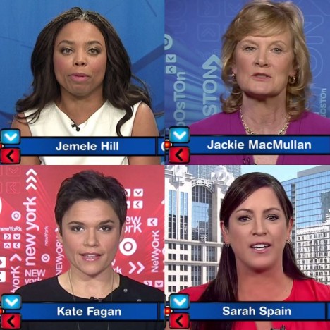 espn around the horn ffirst ever all female panel