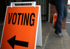 Polling Booths on Election Day