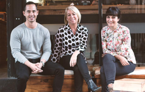 Chris Yong, Liz Ainslie and Jasmina Krnjetin