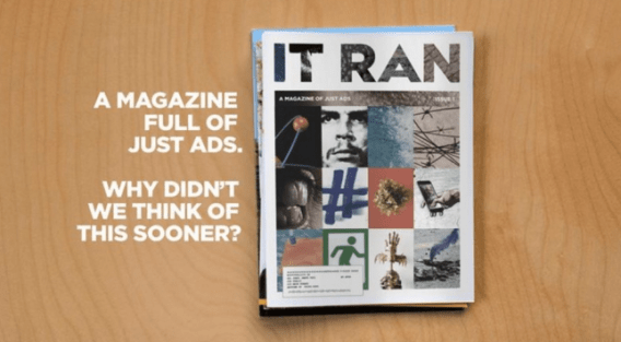 Morning Update: ‘It Ran’ a mag for bogus ads; Snapchat’s new look; Pinterest and Oracle measure offline