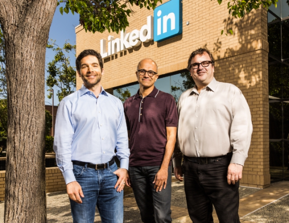 Microsoft buys Linkedin for $26.2bn price tag