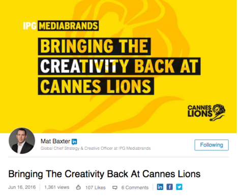 Mat Baxter IPG Mediabrands