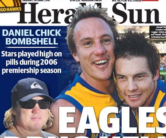 Herald Sun censured for failure to seek comment from West Coast Eagles over drug allegations