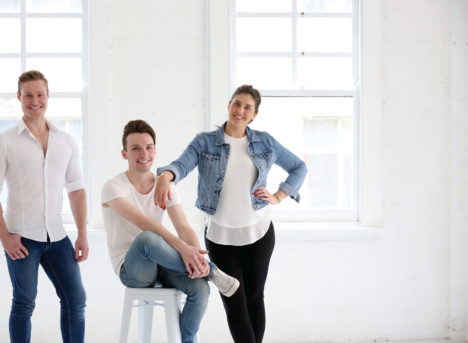 No publishing experience: Tony Smith, Matty Bulger and Rachel Matters