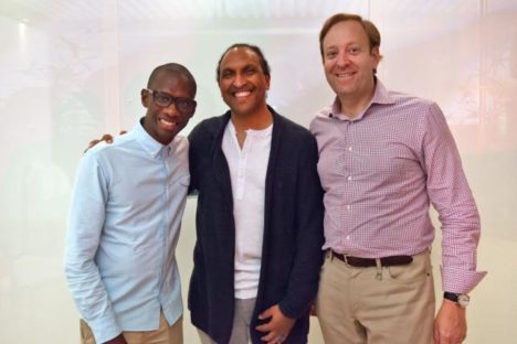 Troy Carter James Andrews and Andrew Benett of Smashd Group