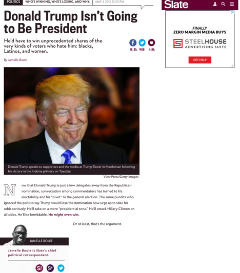 Trump Slate