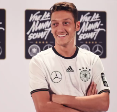 mesut ozil mercedes benz - twitter