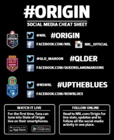 social media state of origin cheat sheet
