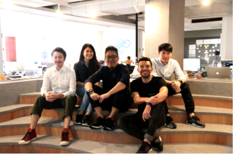 Iris Singpore - From left- Adam Yeo, Pearlyn Ong, Ed Cheong, Grant Hunter, Sylvester Poh