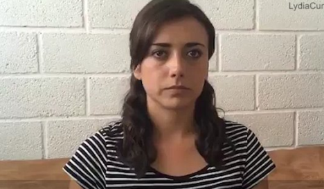 Lydia Cumming-reporter with TV Azteca Puebla