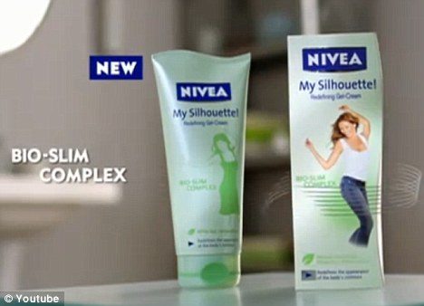 Nivea bio slim skin cream