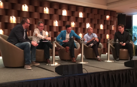 Ciaran O’Kane, Kevin Walsh, Zachary King, Ryan Pestano and Damien Cummings at ATS Singapore