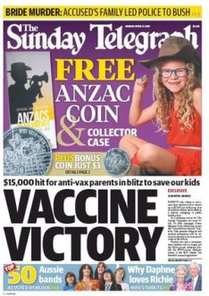 Sunday Telegraph Anzac coin offer