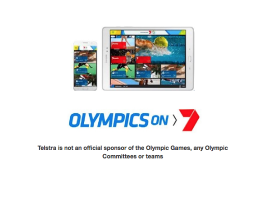Telstra pulls ad promoting ‘Olympics on 7’ app amid legal threats