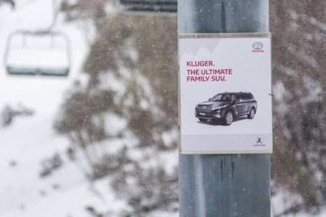 Toyota Kluger Thredbo ad 1