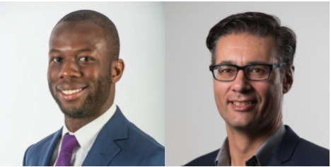 Bruce Djite and Peter Scibberas